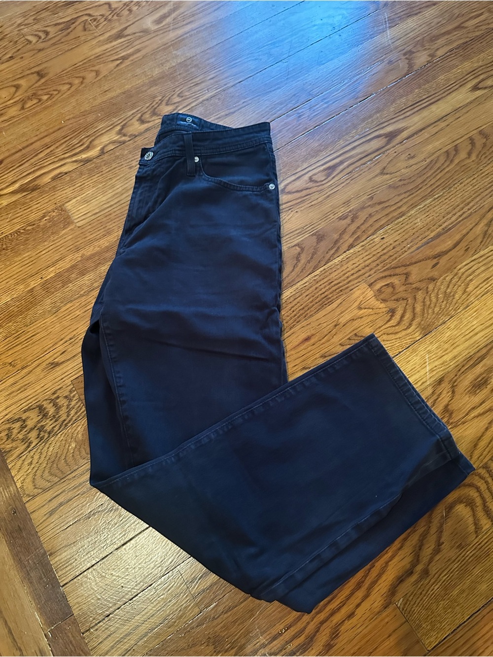 Adriano Goldshmied AG Men's The Graduate Dark Navy Casual Jeans Size 33
